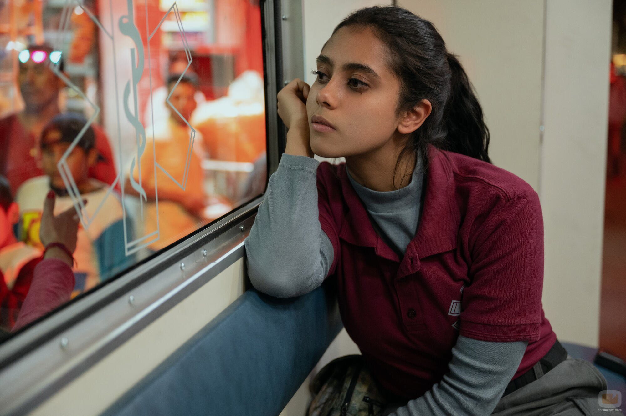 Renata Vaca en el 1x01 de 'Familia de medianoche'