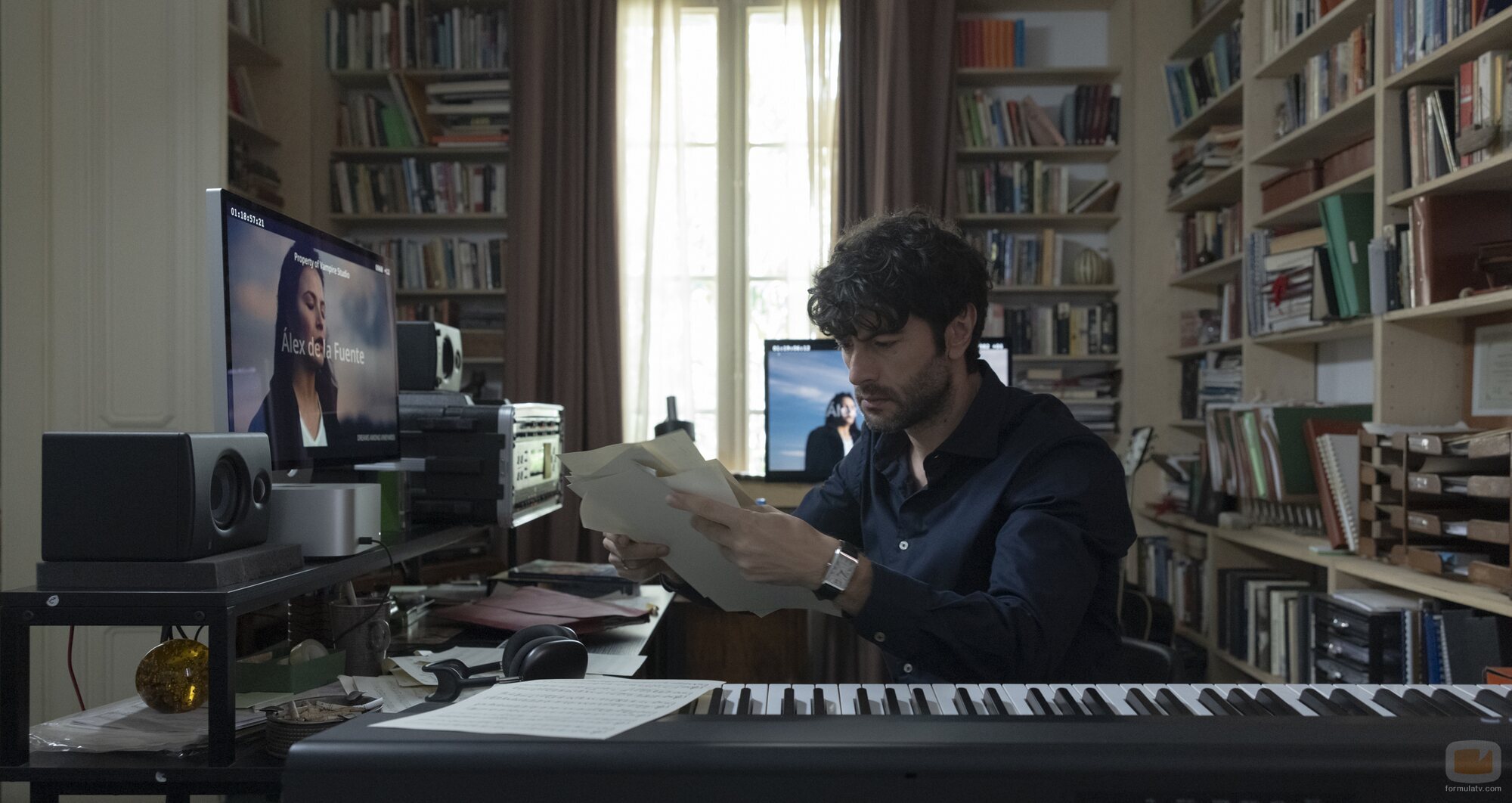 Javier Rey en el 'Mamá' de 'La última noche en Tremore Beach'