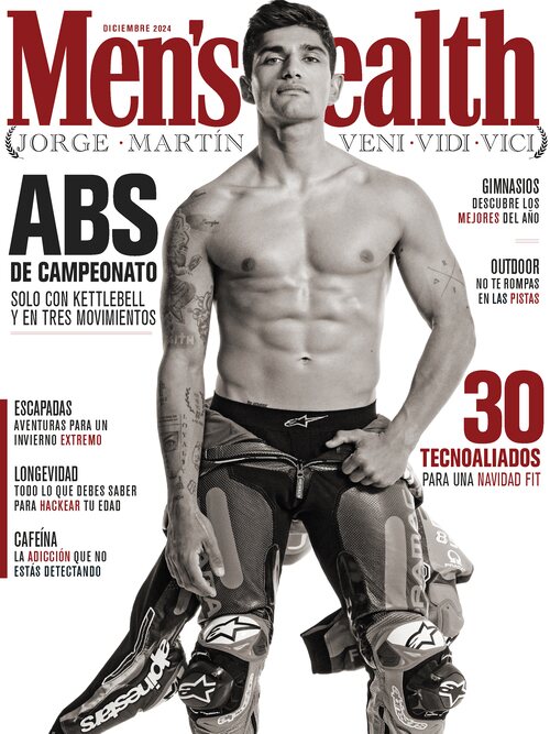 Jorge Martín, campeón del mundo de MotoGP, protagoniza la portada de Men's Health 