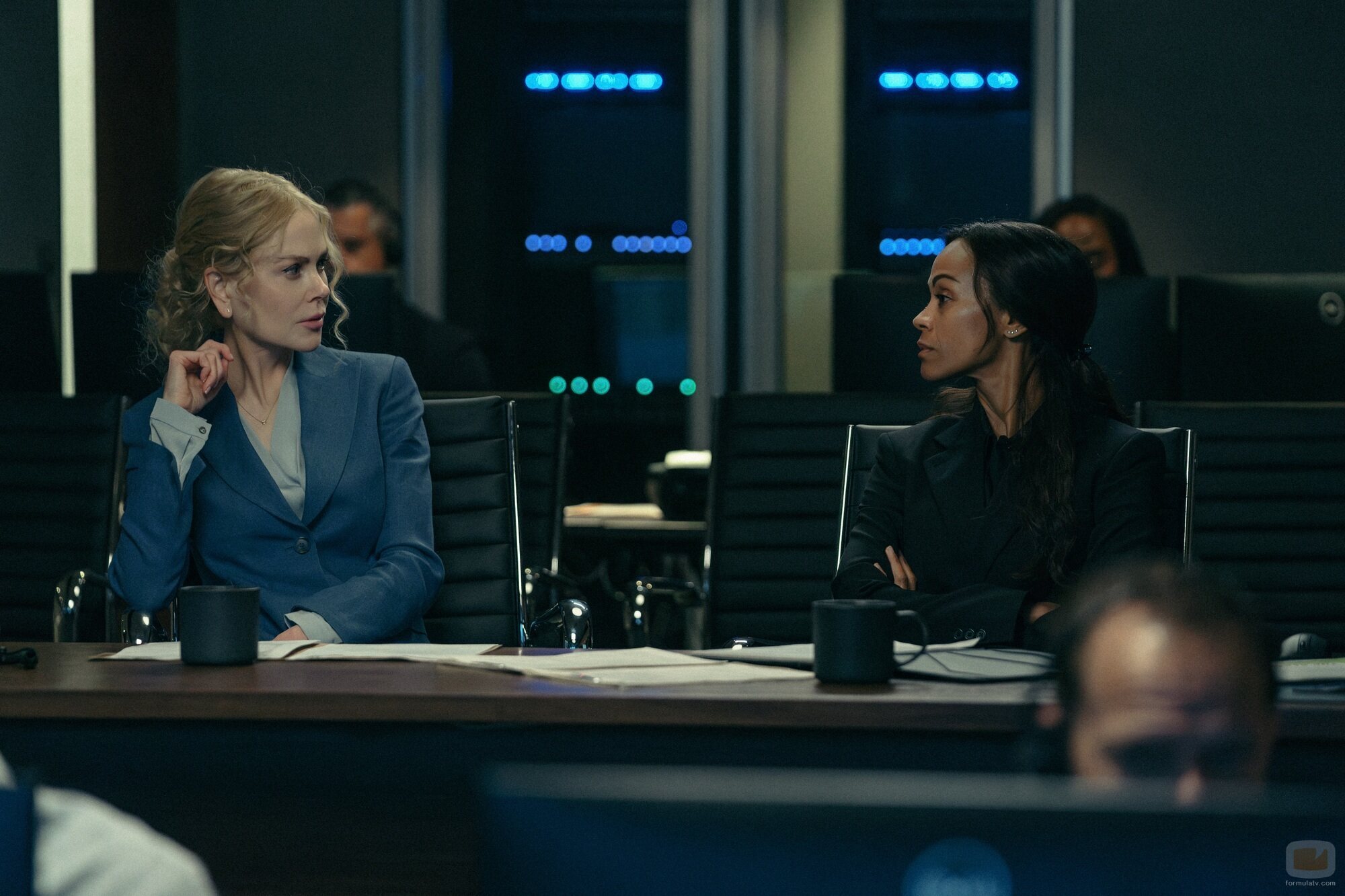 Zoe Saldana y Nicole Kidman en el 'La hora de la araña' de 'Special Ops: Lioness'