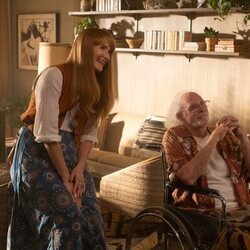 Laura Dern y Bruce Dern en 1x04 titulado 'Maxine juega sus cartas' de 'Palm Royale'