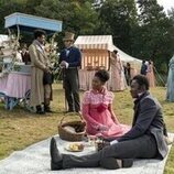 Emma Naomi en la temporada 3 y el capítulo 03 de 'Los Bridgerton'