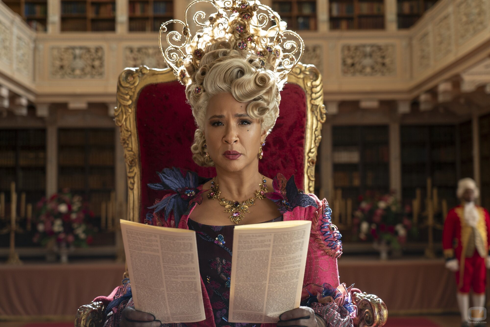 Golda Rosheuvel en el 3x07 de 'Los Bridgerton'