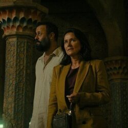 Sidse Babett Knudsen y Ali Suliman en Capítulo 4 titulado 'El Kaplar' de 'Prime Target'