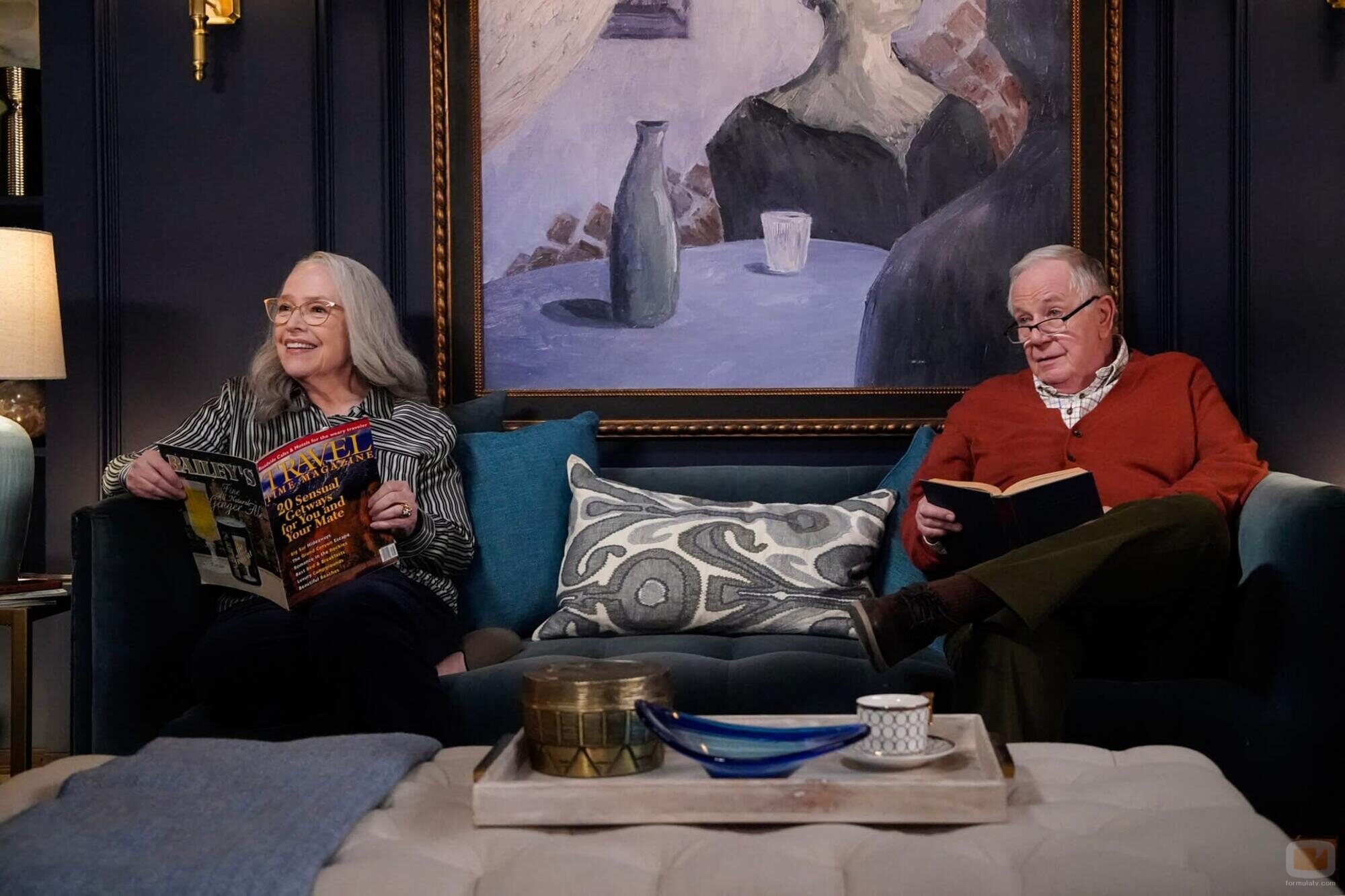 Kathy Bates y Sam Anderson en 1x05 titulado 'Garras' de 'Matlock'