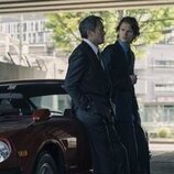 Ansel Elgort y Ken Watanabe en Capítulo 10 titulado 'El final del juego' de 'Tokyo Vice'