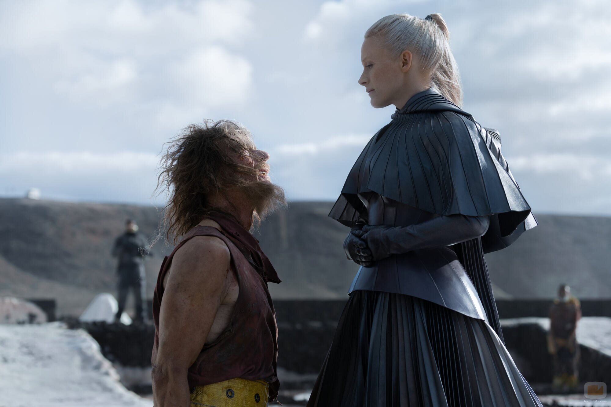 Ben Daniels y Laura Birn en 'Rey y plebeyo' de 'Fundación'