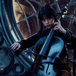 Jenna Ortega en el 1x05 de 'Miércoles'