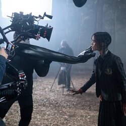 Jenna Ortega en el 1x08 de 'Wednesday'