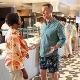 Peter Krause y Angela Bassett en el 7x01 de '9-1-1'