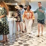 Peter Krause y Angela Bassett en el 'Abandon Ships' de '911'