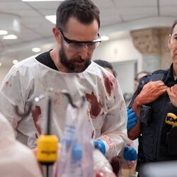 Noah Wyle en la temporada 1 y el capítulo 13 de 'The Pitt'