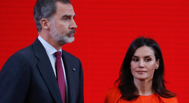 Sus Majestades Felipe y Letizia