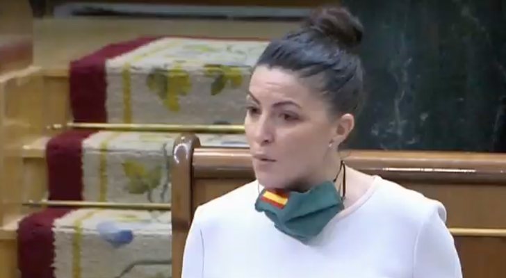 La diputada de Vox Macarena Olona