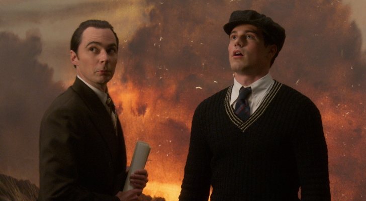 Jim Parsons junto a su representado en 'Hollywood'