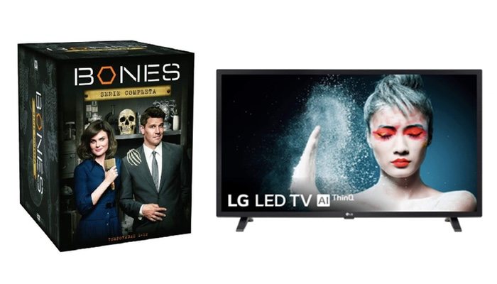 Pack de 'Bones' y Smart TV de LG