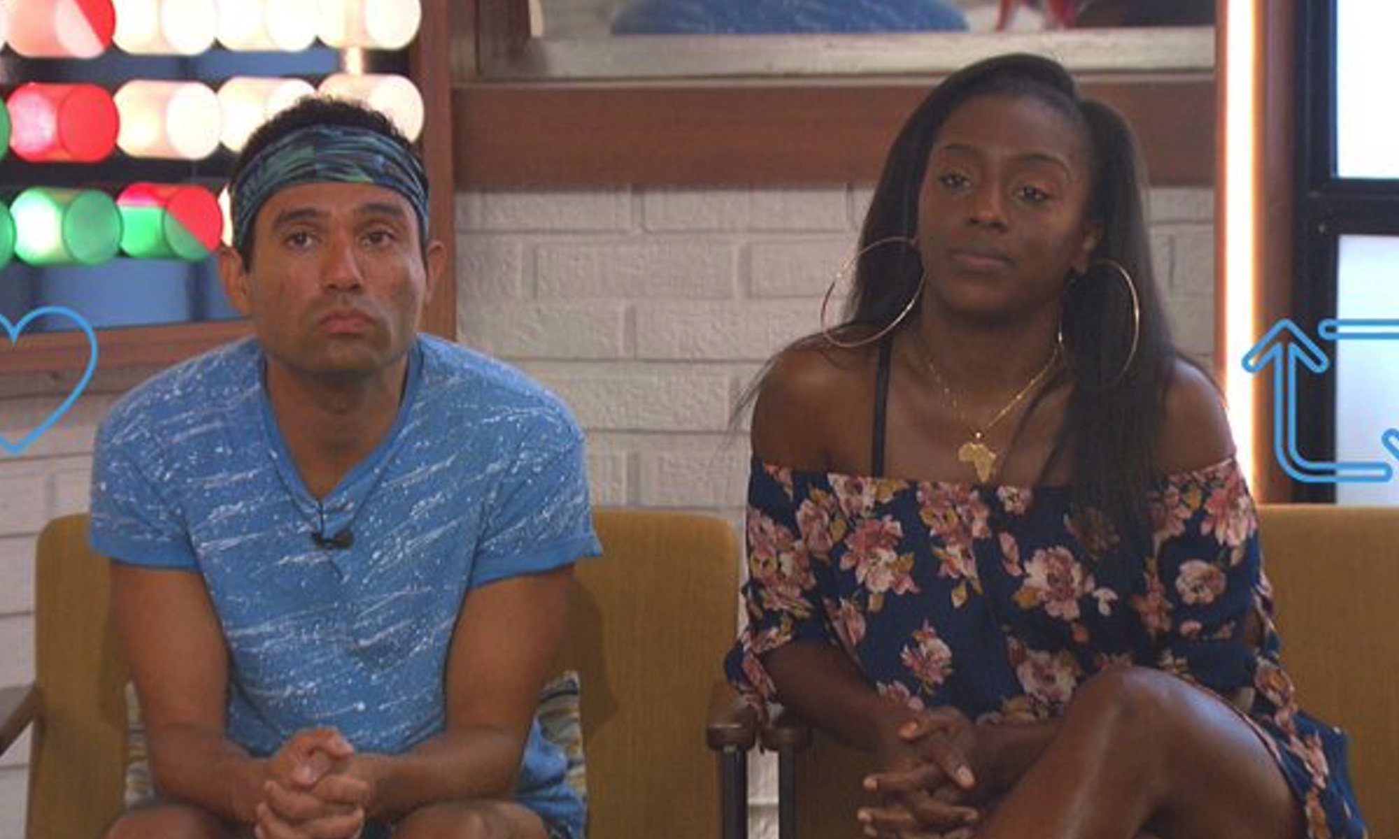 Kevin y Davonne, en 'Big Brother'