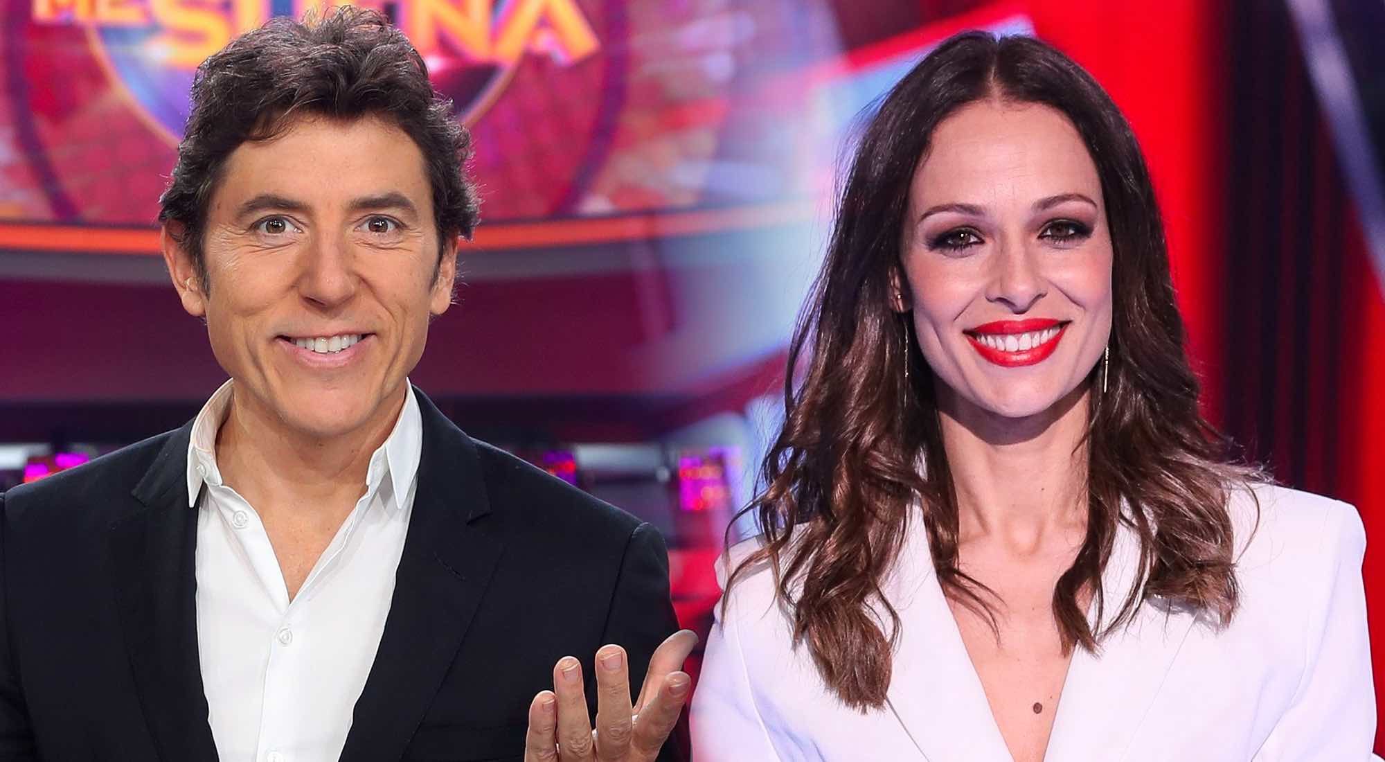 Manel Fuentes ('TCMS') y Eva González ('La Voz')