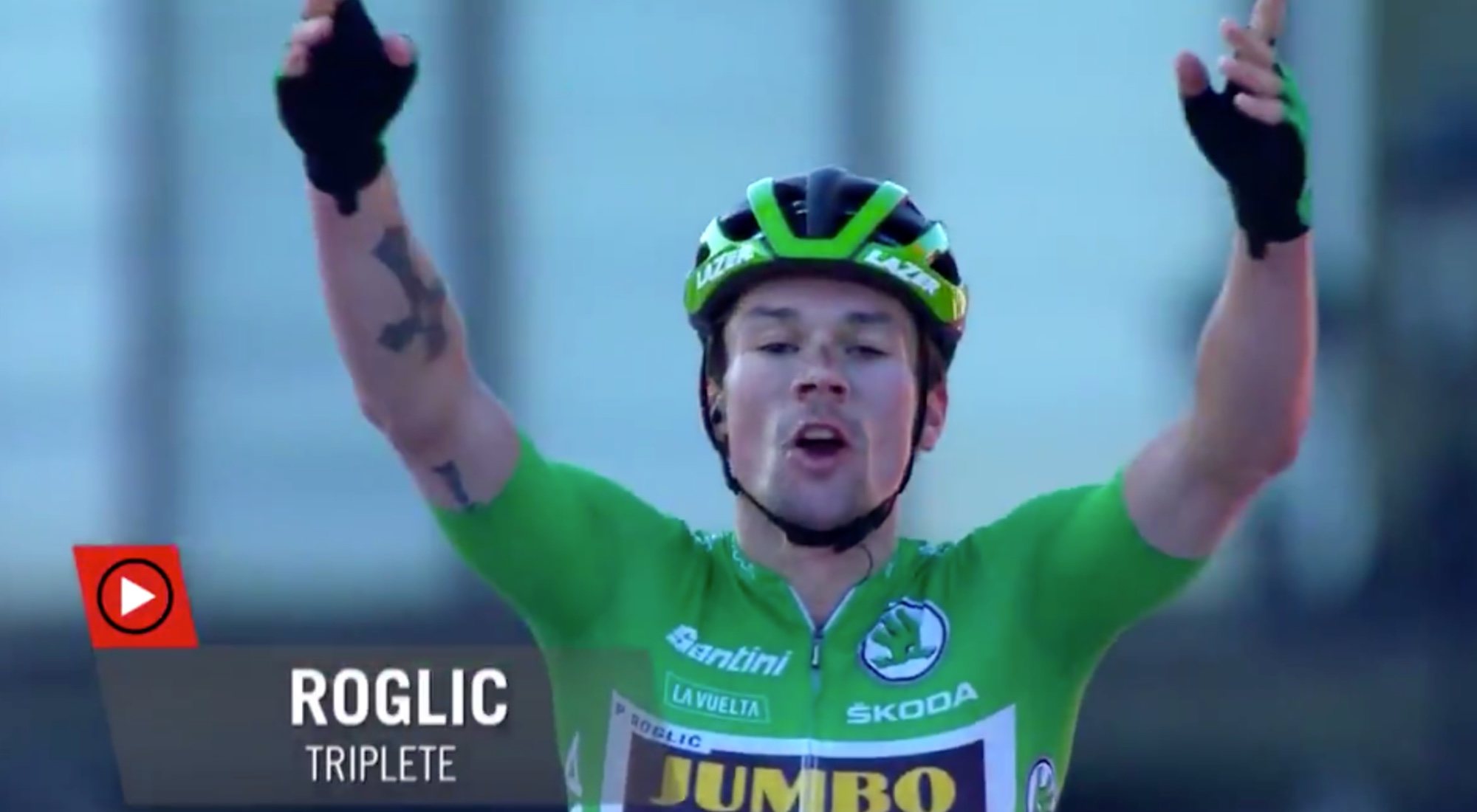 Roglic en La Vuelta