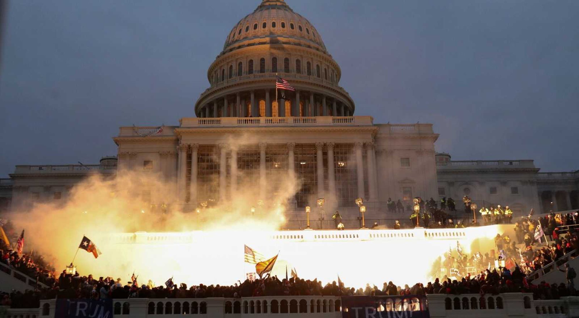 Imagen del asalto al Capitolio