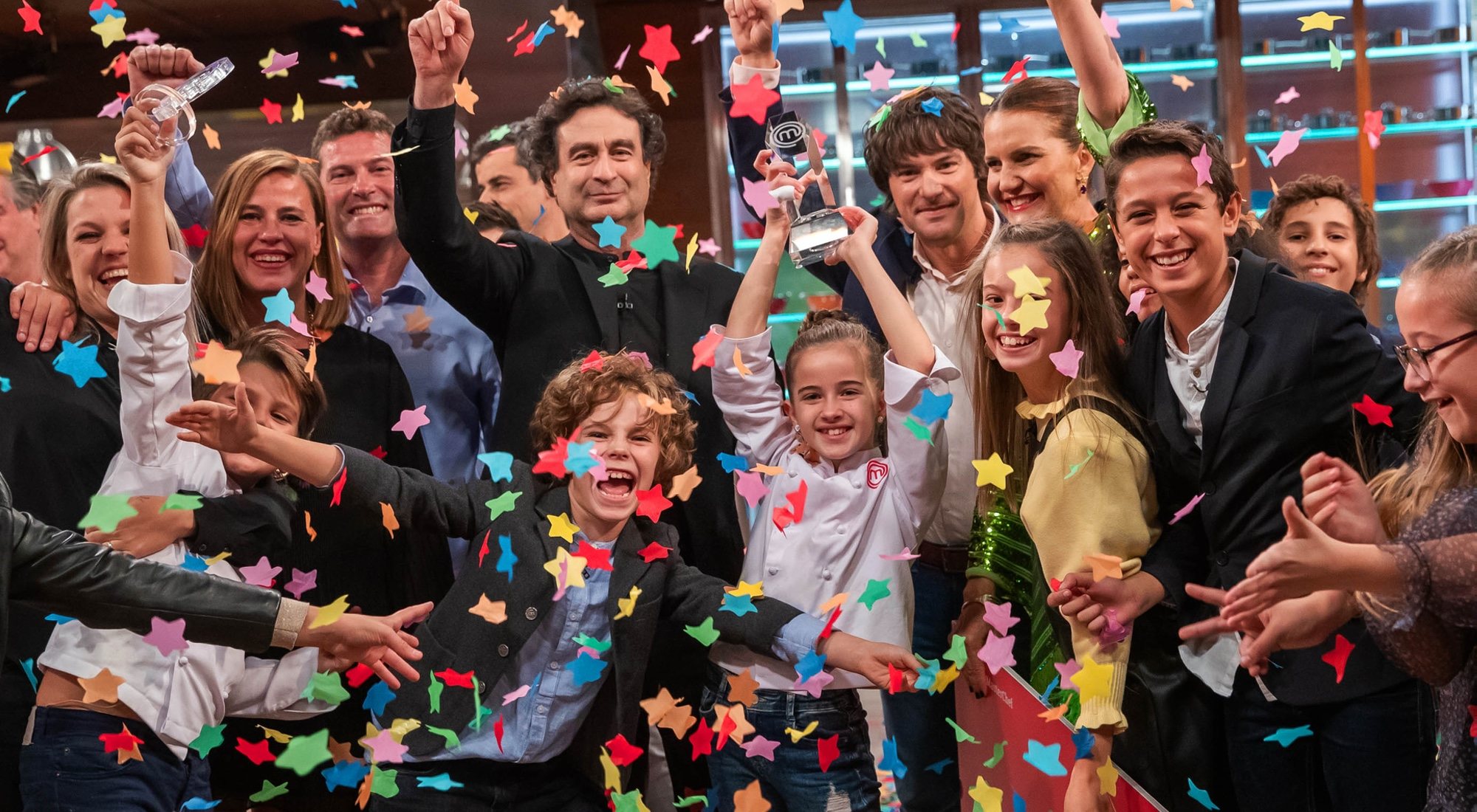 Aurora celebra su victoria en 'MasterChef Junior 8'