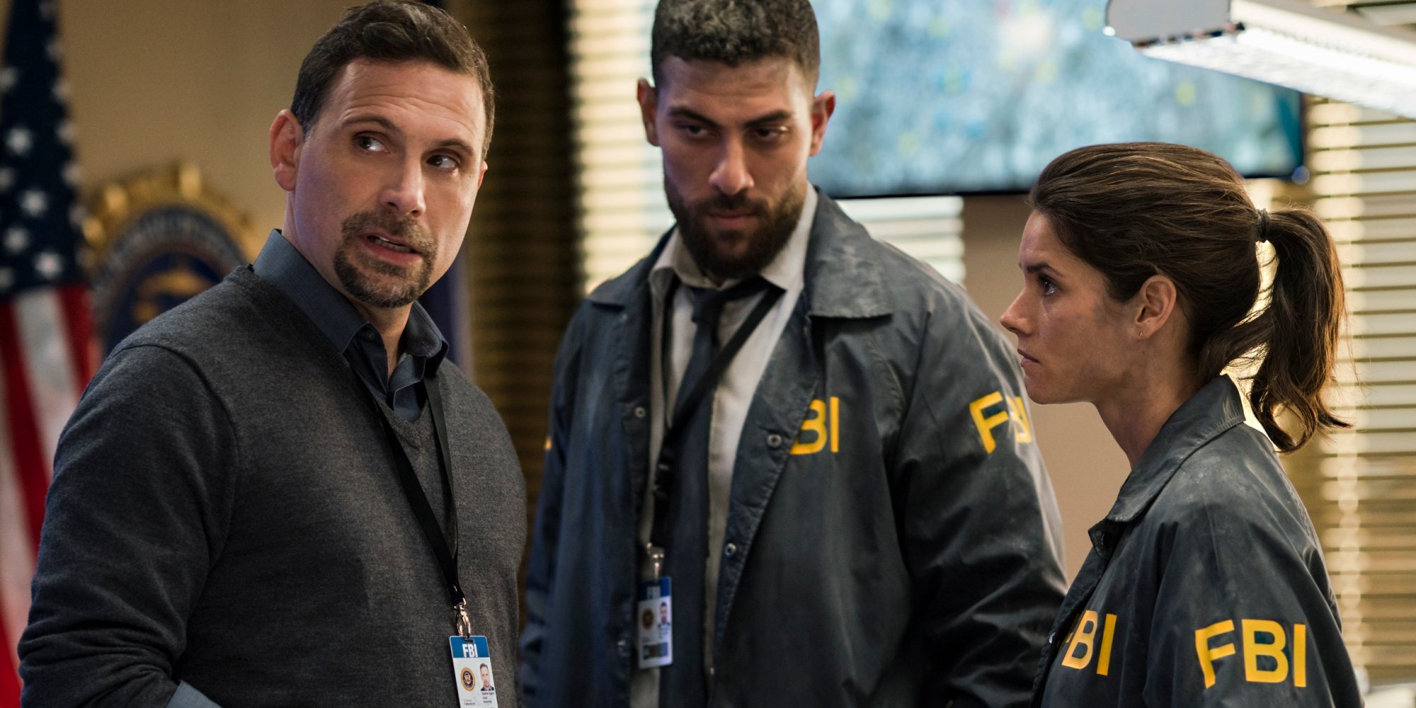 Jeremy Sisto, Zeeko Zaki y Missy Peregrym en 'FBI'