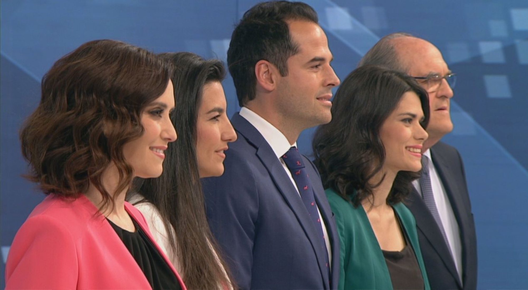 Debate electoral organizado por Telemadrid en 2019