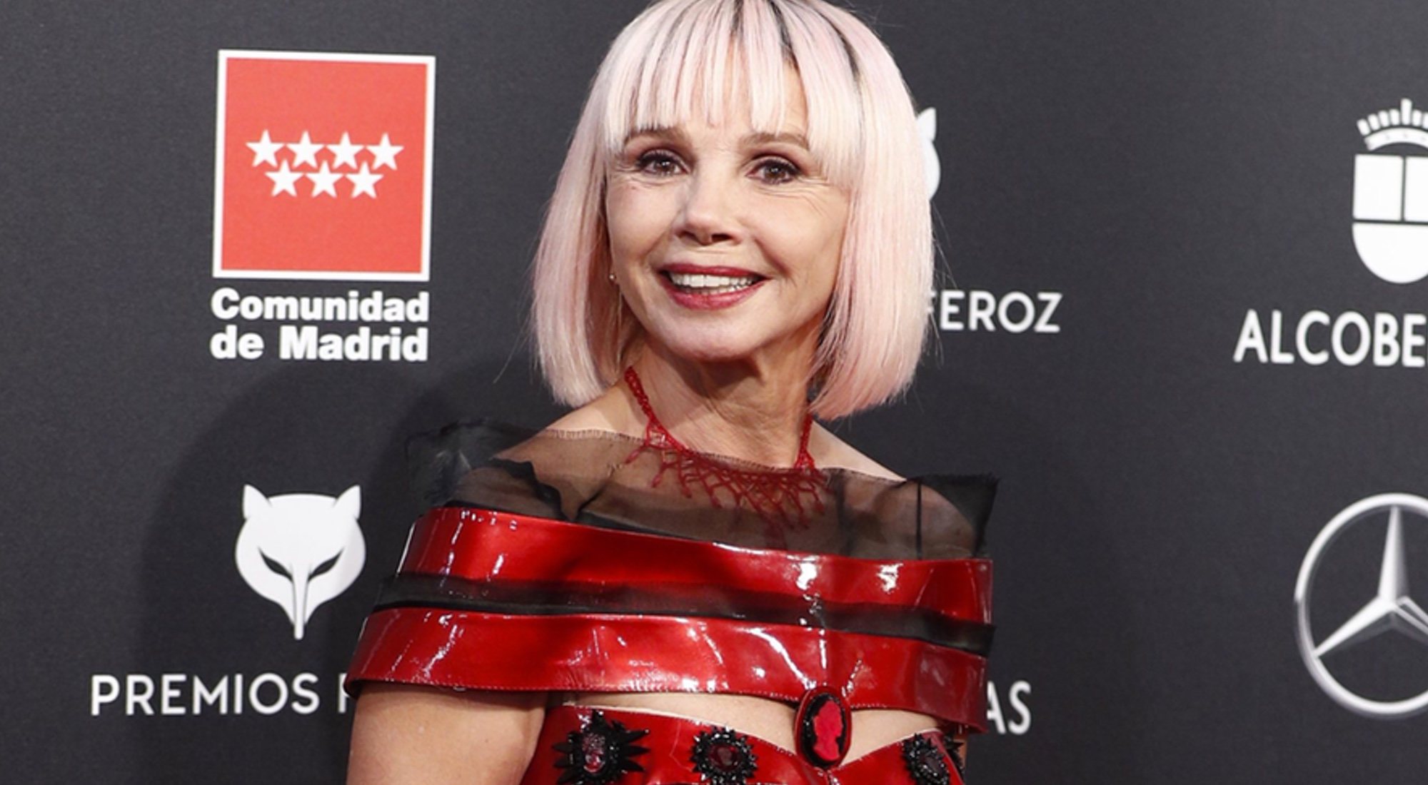 Victoria Abril en la gala de los Premios Feroz de 2020