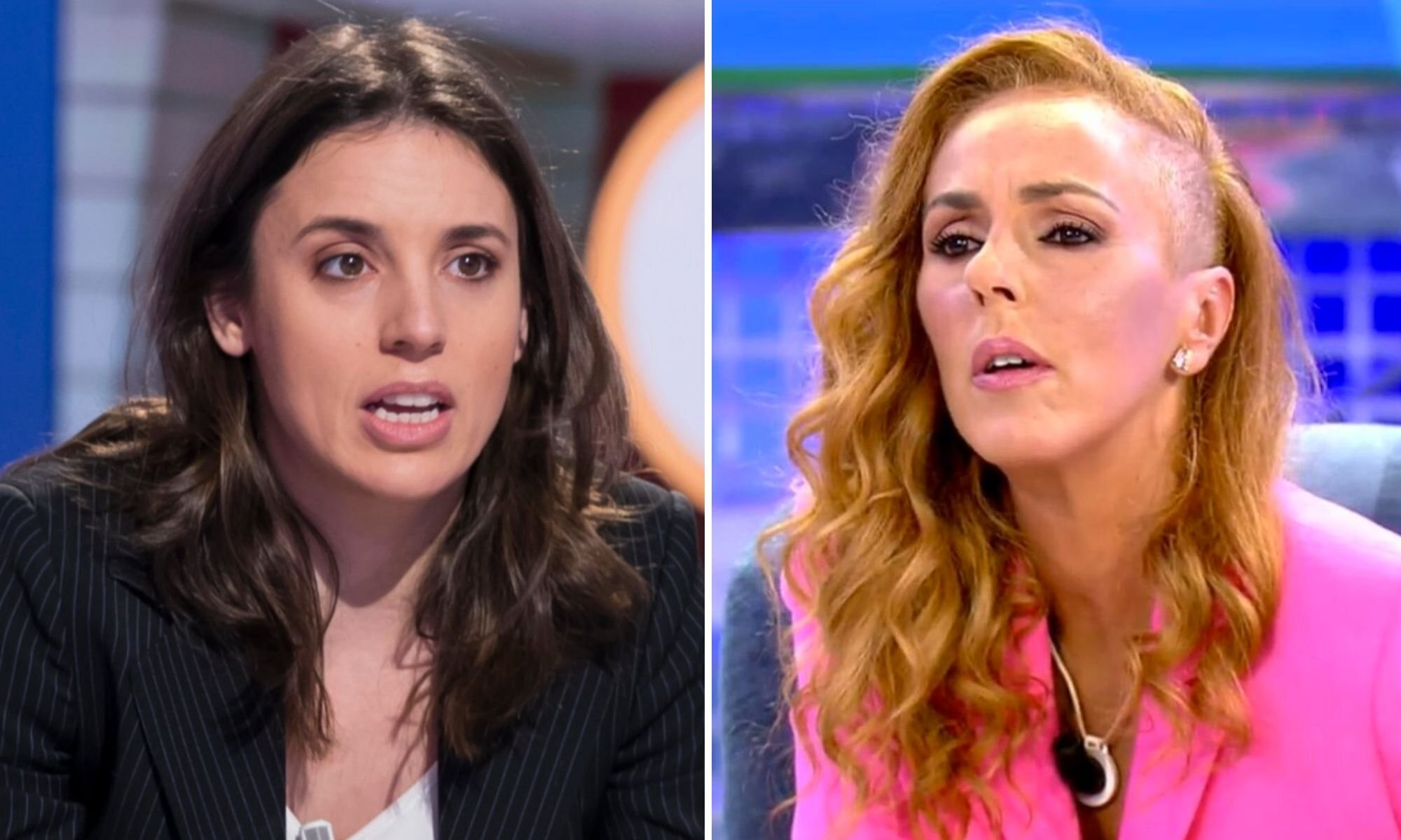 Irene Montero y Rocío Carrasco