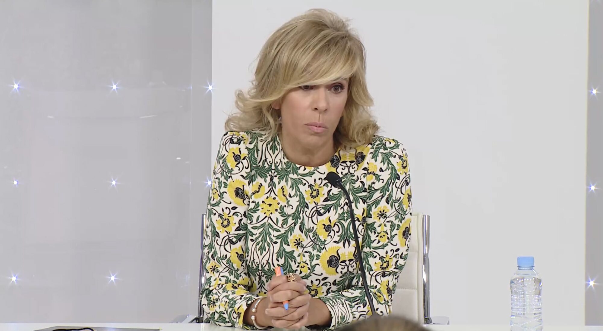 María Eizaguirre en la rueda de prensa sobre el Benidorm Fest