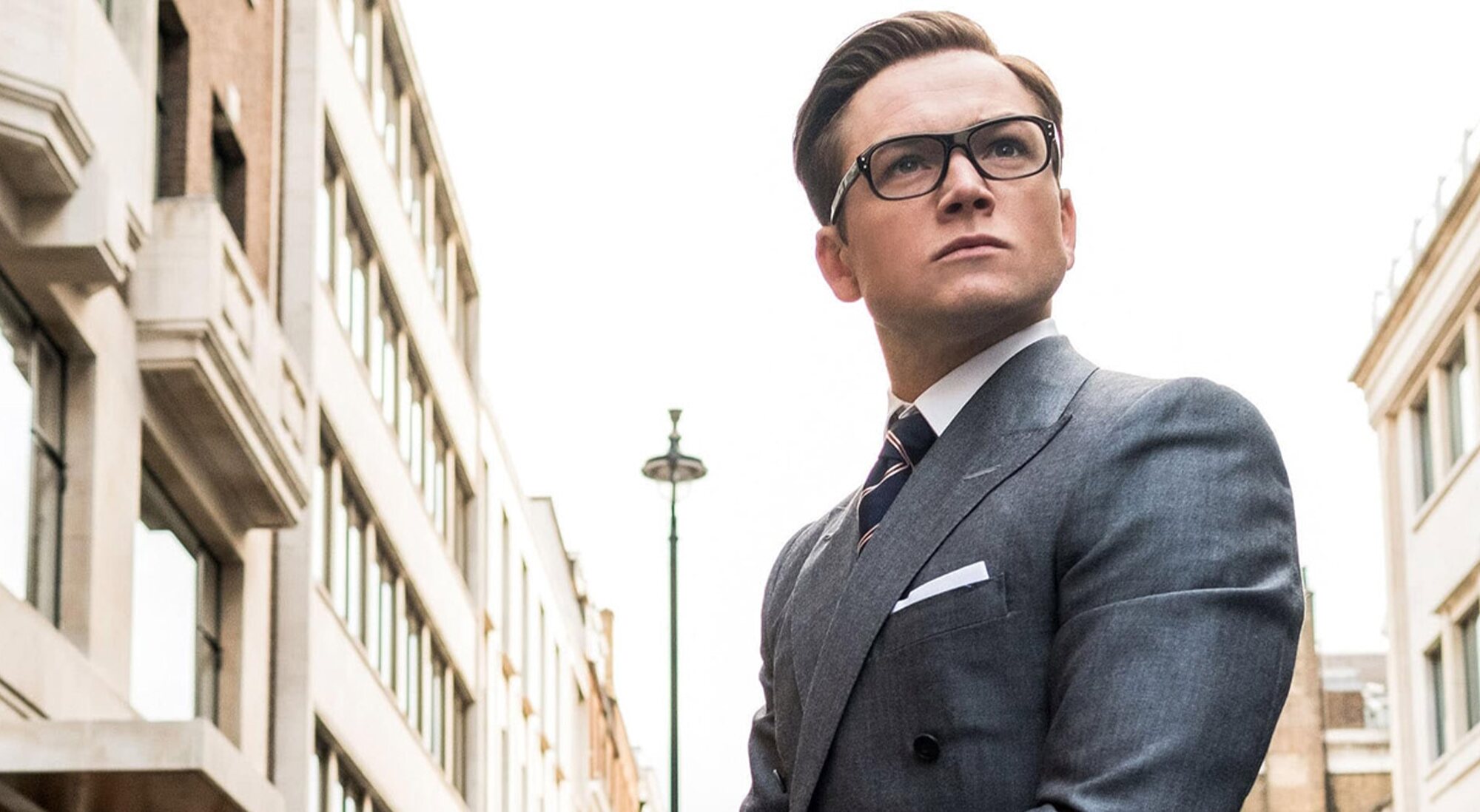 Taron Egerton en "Kingsman: El círculo de oro"