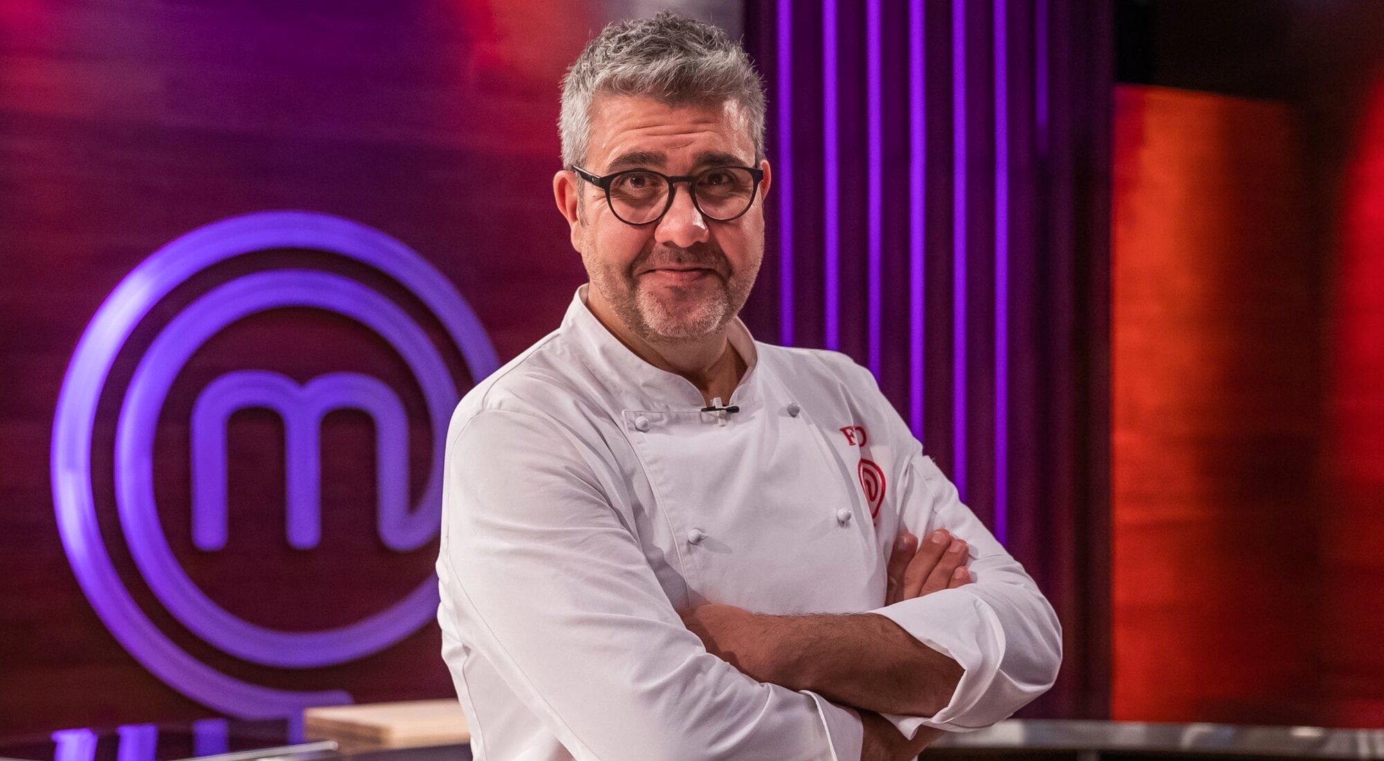 Florentino Fernández en una de sus últimas apariciones en TVE, cuando fue finalista en 'Masterchef Celebrity 5'