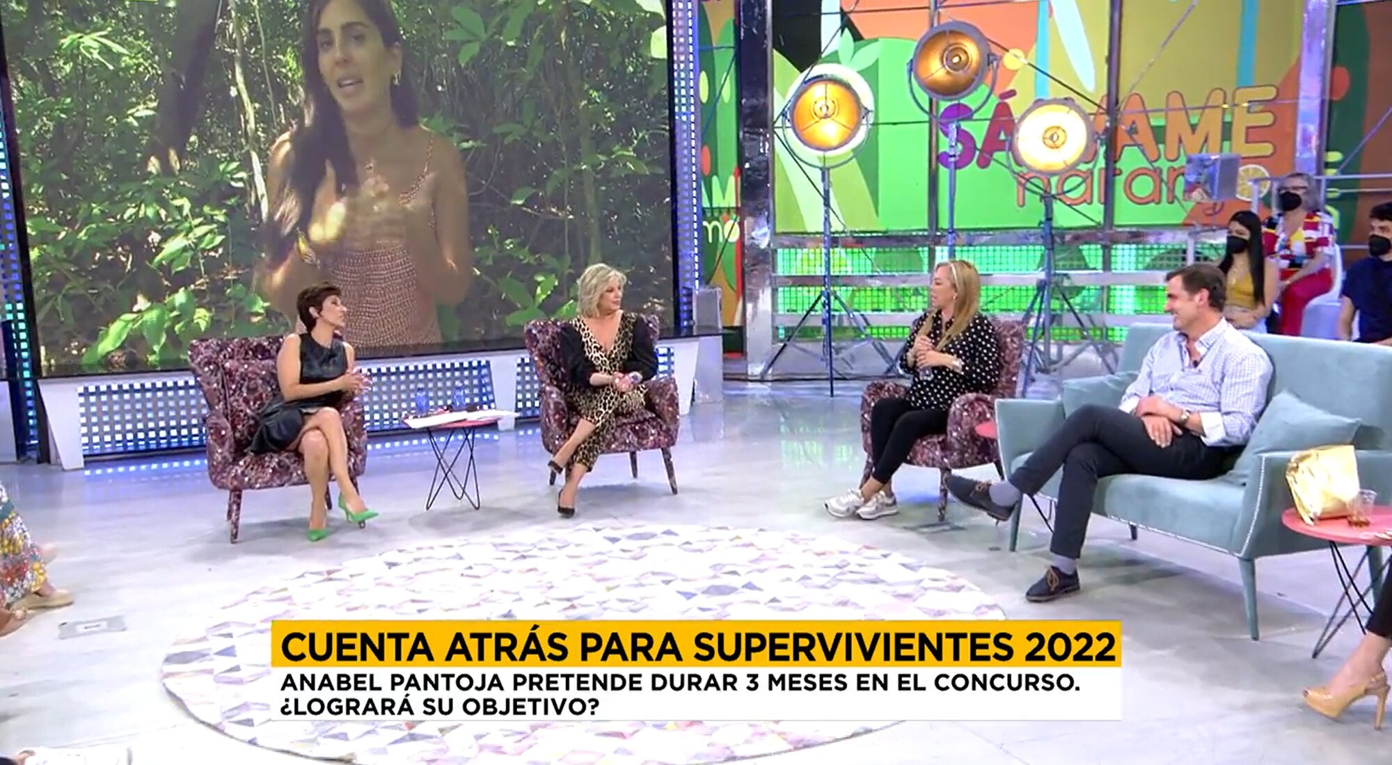 Belén Esteban confirma en 'Sálvame' su papel de defensora de Anabel Pantoja en 'Supervivientes'