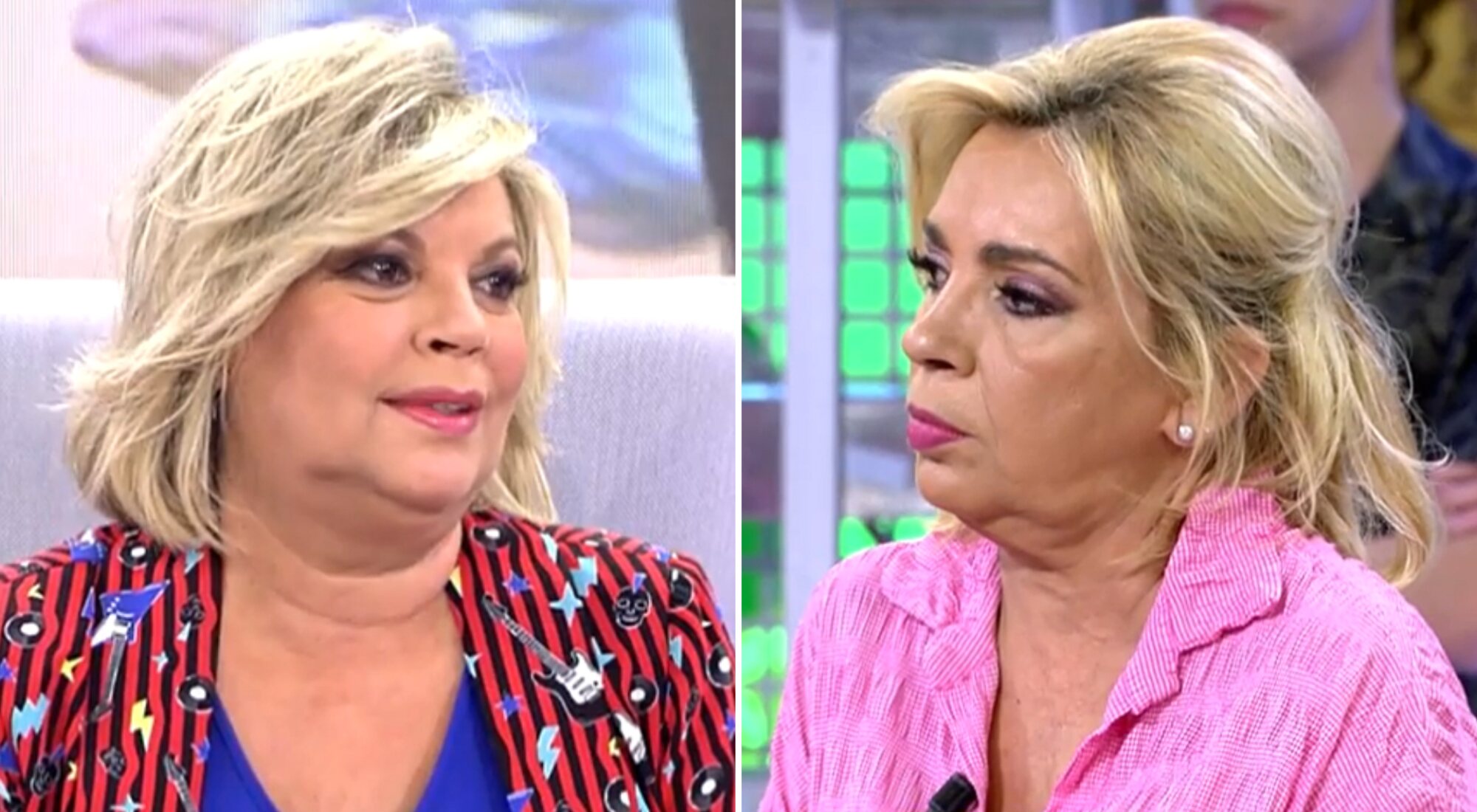 Terelu y Carmen Borrego en 'Sálvame'