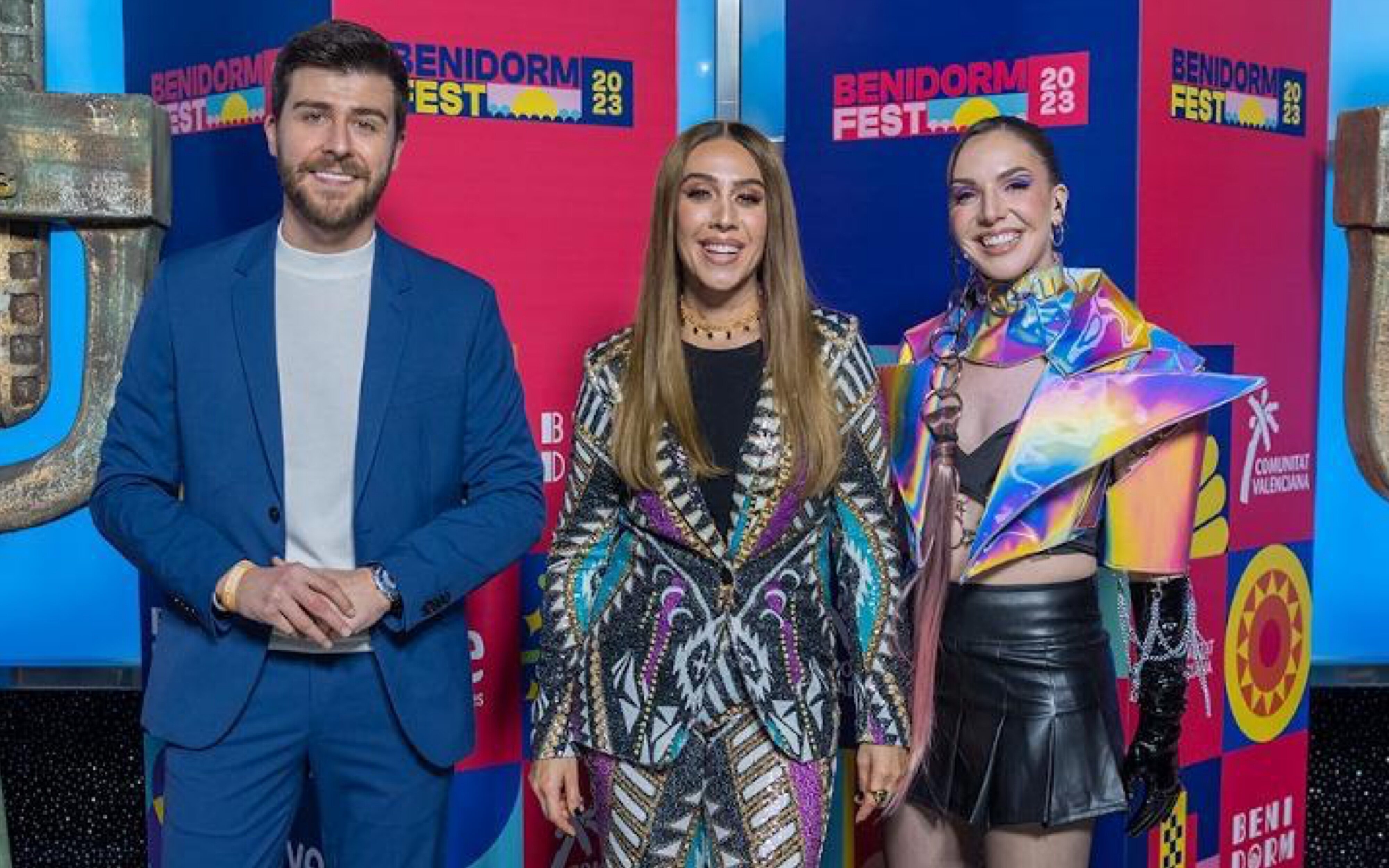 Mónica Naranjo, Inés Hernand y Rodrigo Vázquez