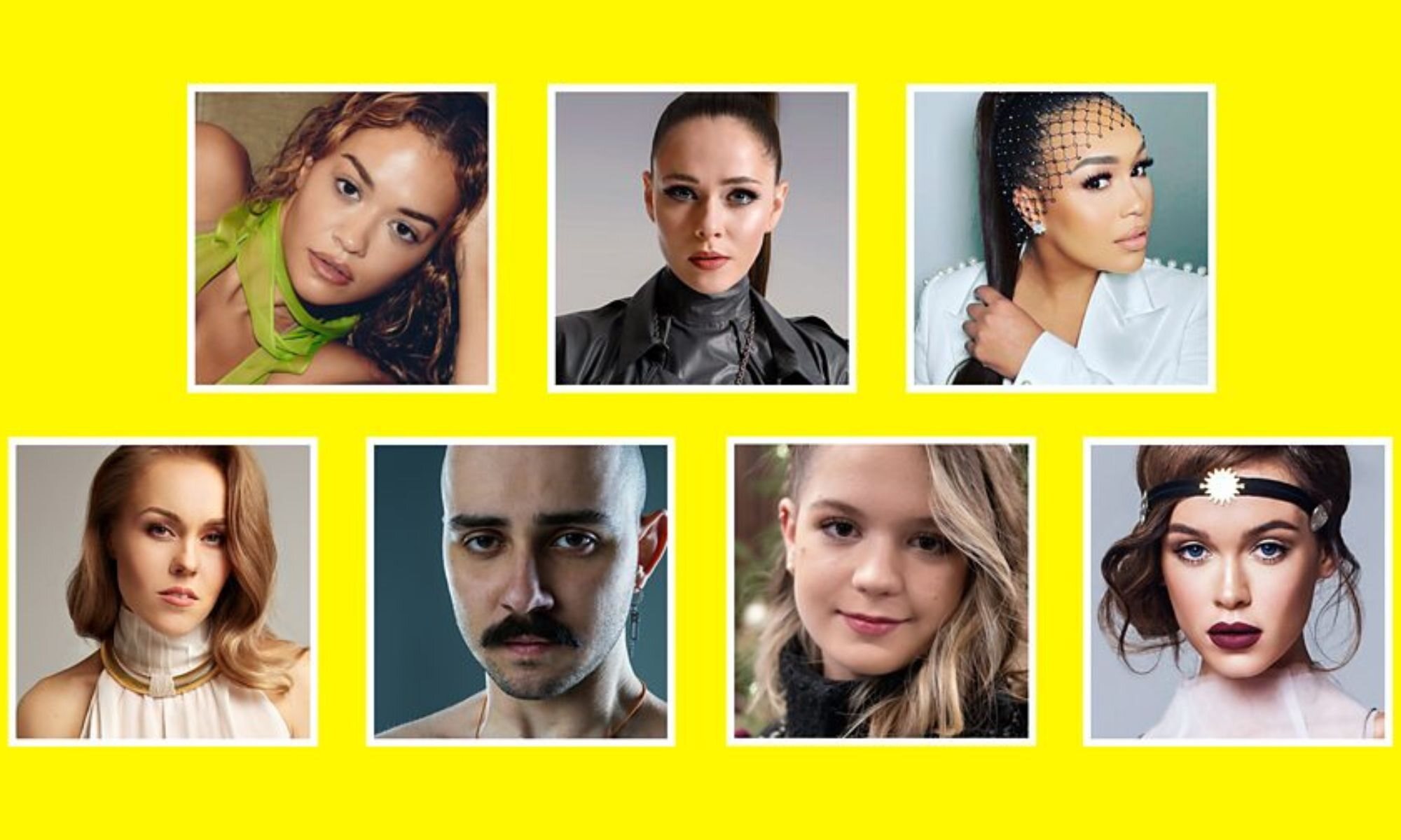 Rita Ora, Rebecca Ferguson, Mariya Yaremchuk, OTOY, Alyosha y Zlata Dziunka