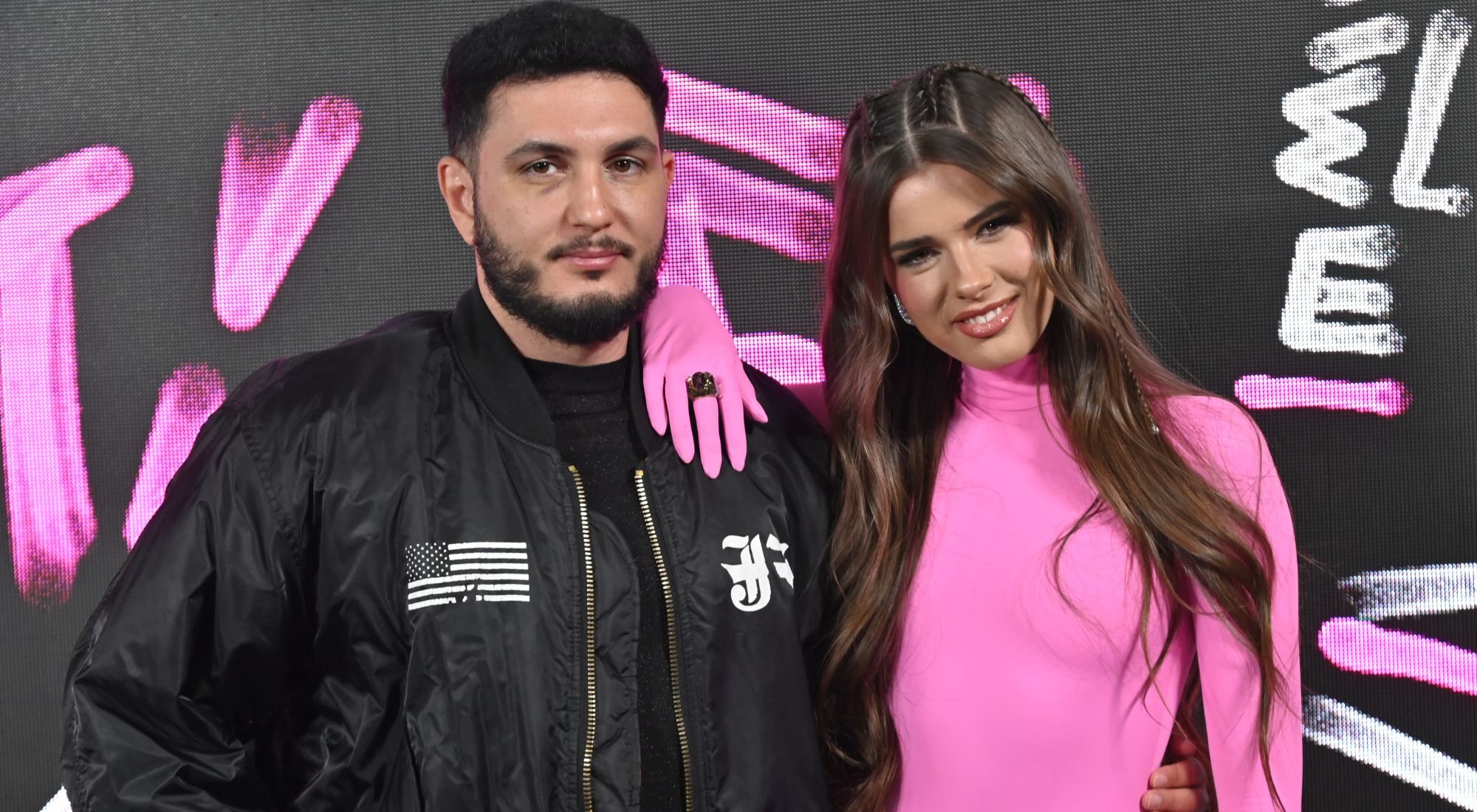 Omar Montes y Mar Lucas en el estreno de "Tu sí"