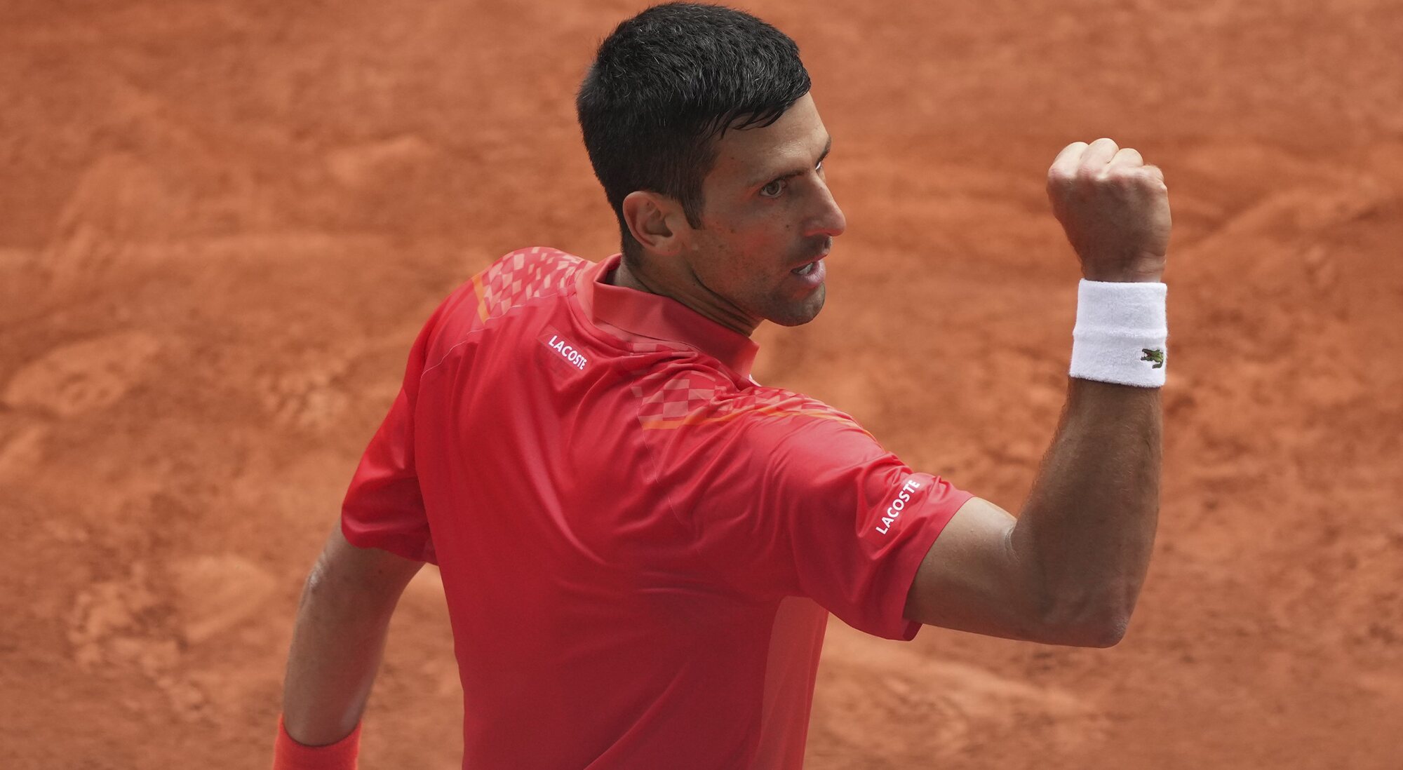 Novak Djokovic en Roland Garros