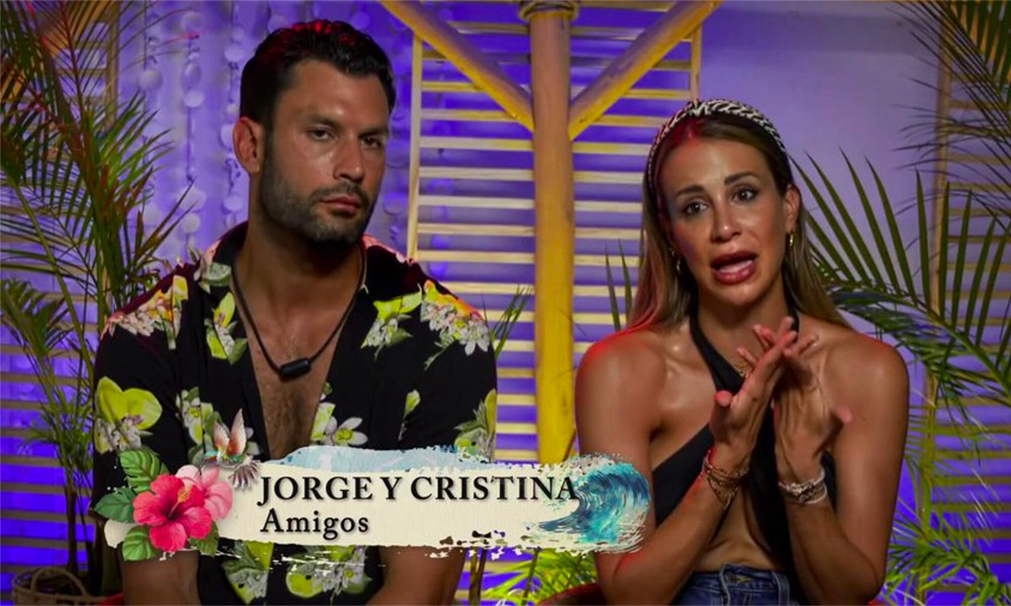 Jorge Pérez y Cristina Porta, en '¡Vaya vacaciones!'