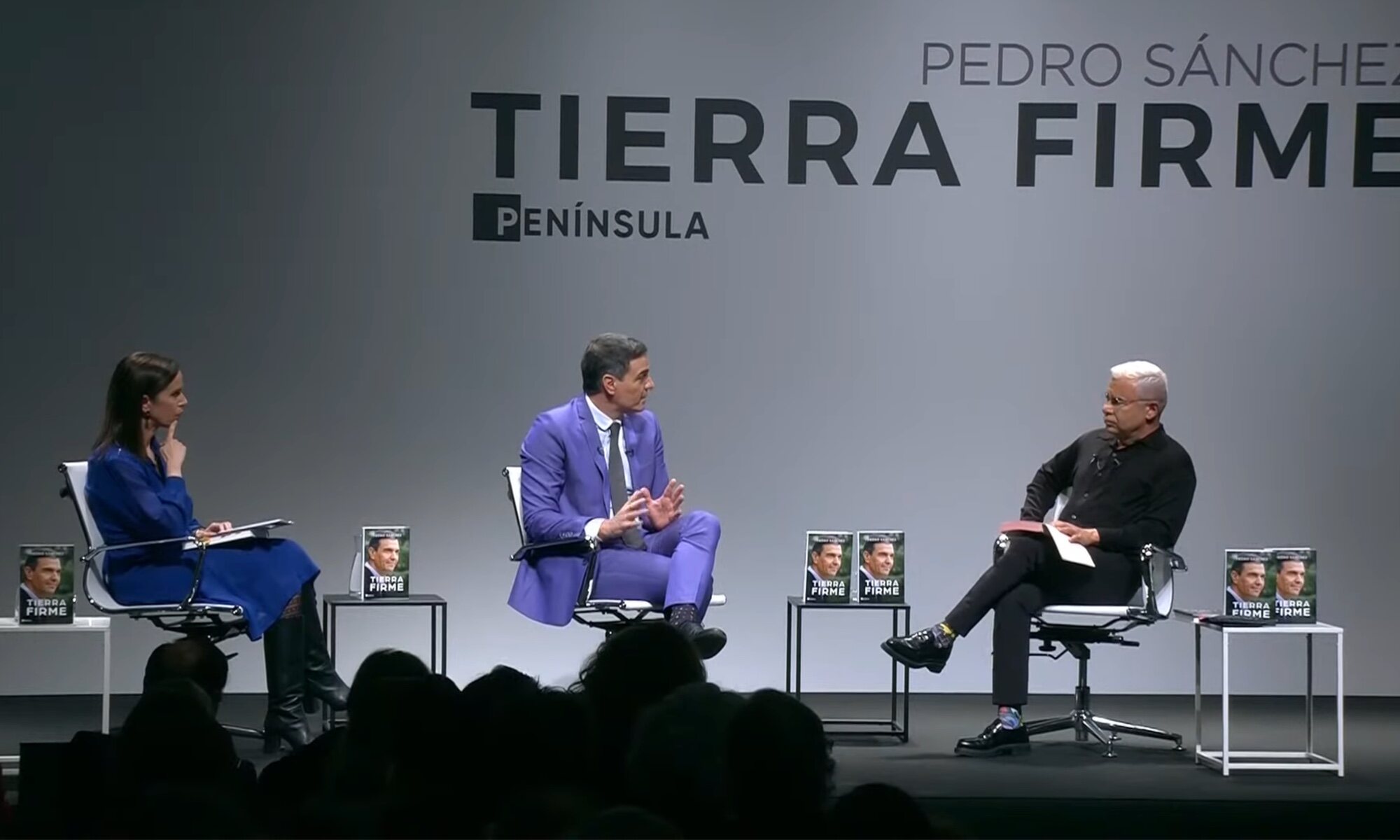 Presentación del libro de Pedro Sánchez con Jorge Javier Sánchez