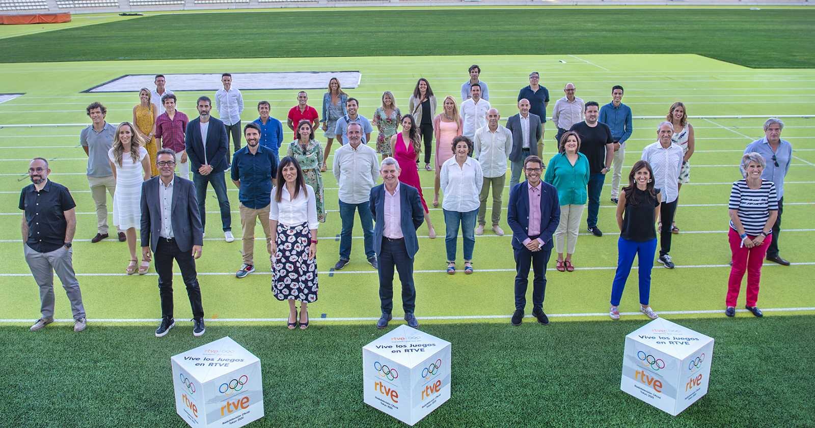 El equipo de RTVE en los 'Juegos Olímpicos de Tokio 2020'