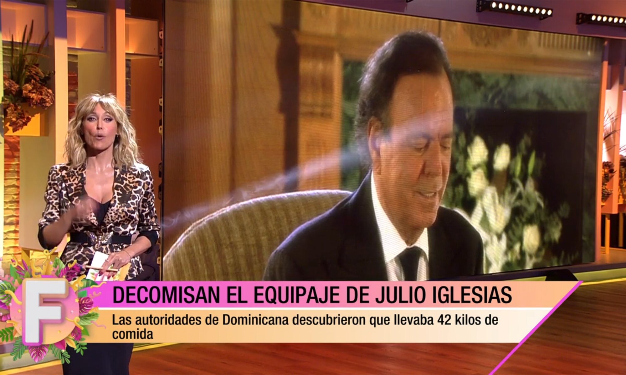 'Fiesta' informa de Julio Iglesias