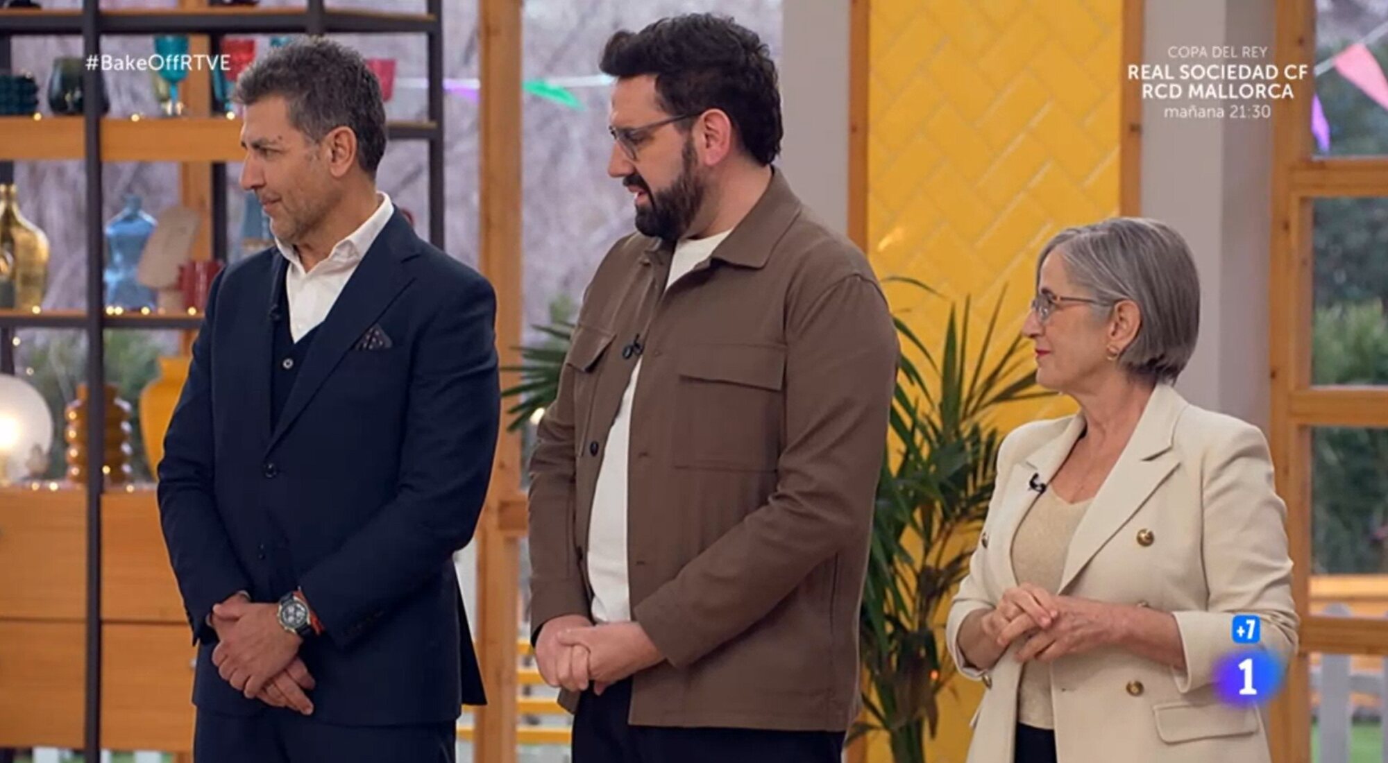 El jurado de 'Bake Off: Famosos al horno', atento a las palabras de Terelu Campos