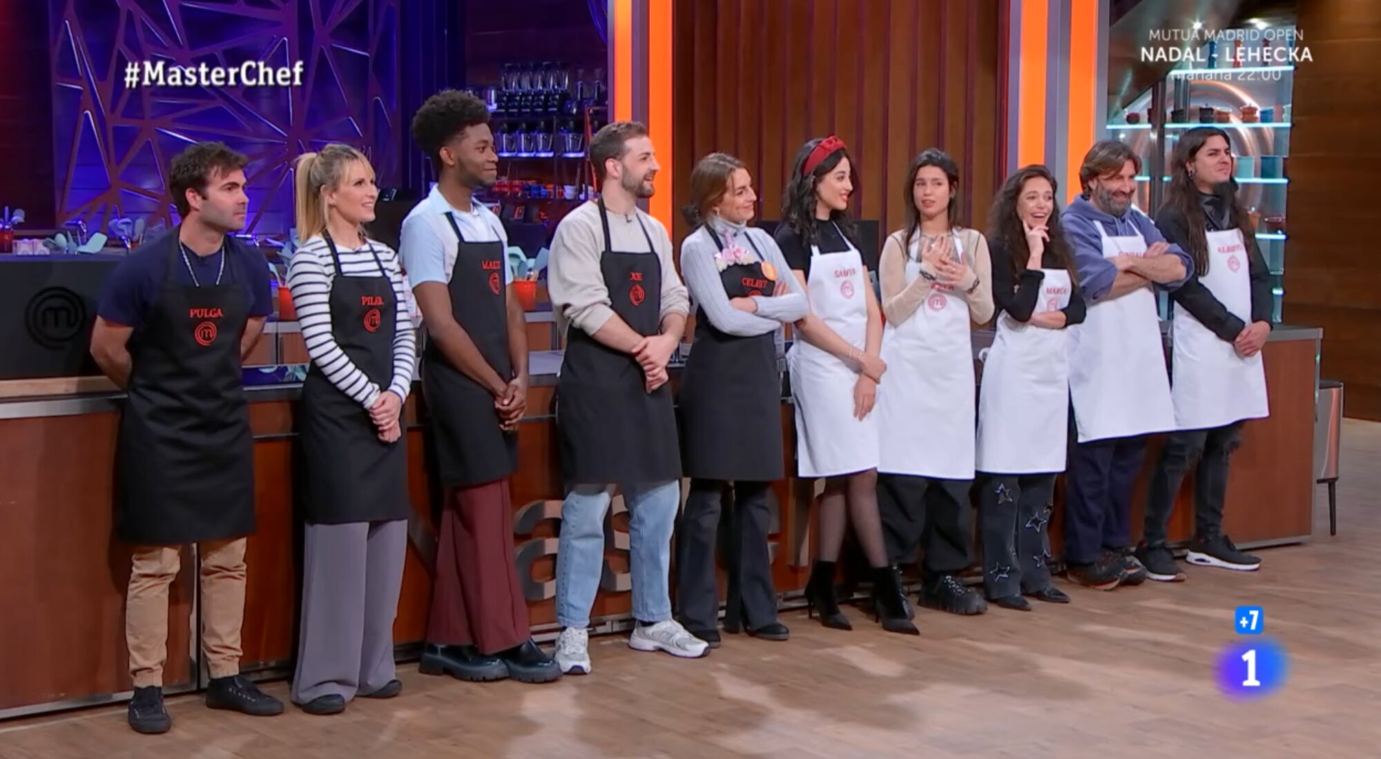 Los aspirantes de 'MasterChef 12' antes de la eliminatoria del programa 6