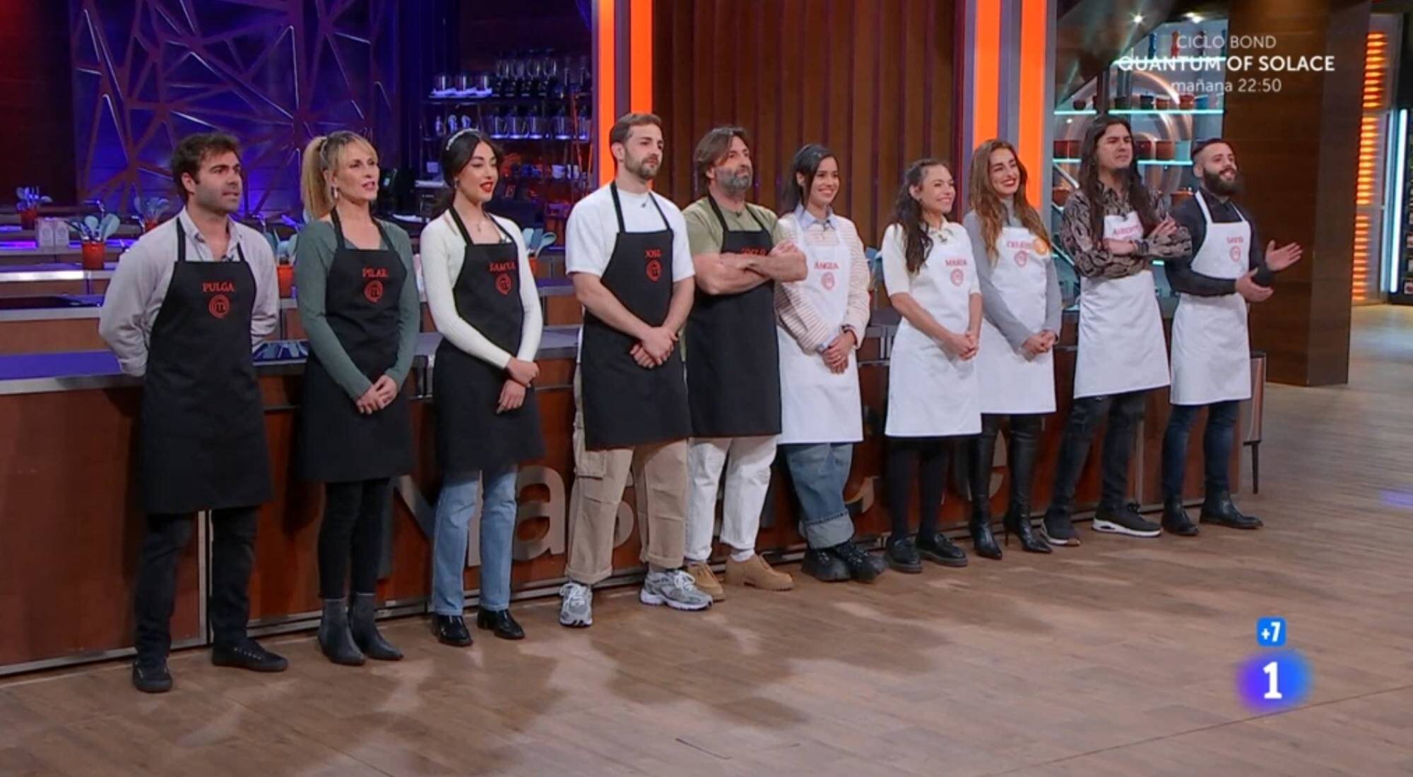 Los aspirantes de 'MasterChef 12' tras la repesca de David en el programa 7