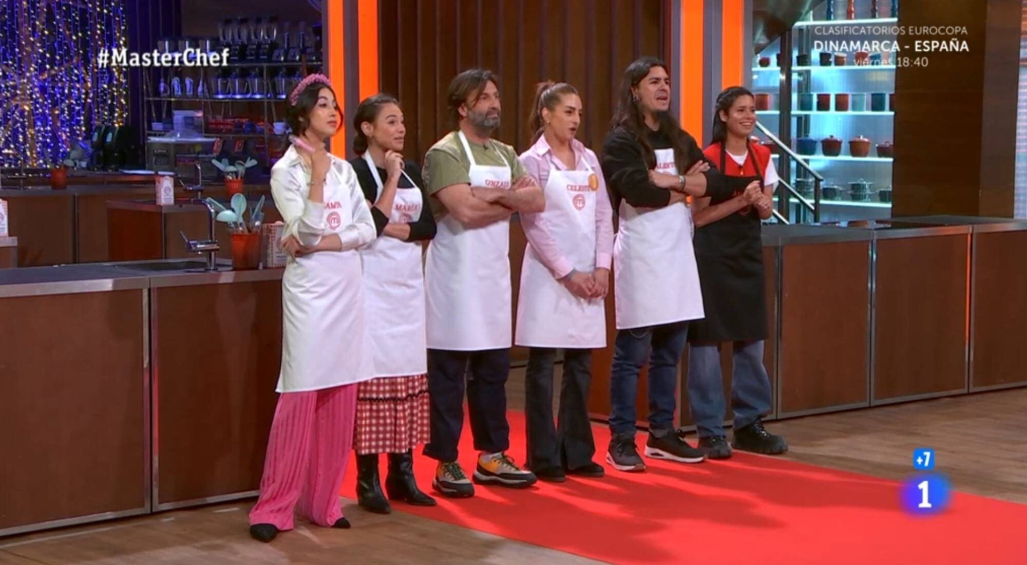 Los aspirantes de 'MasterChef 12' en el programa 11