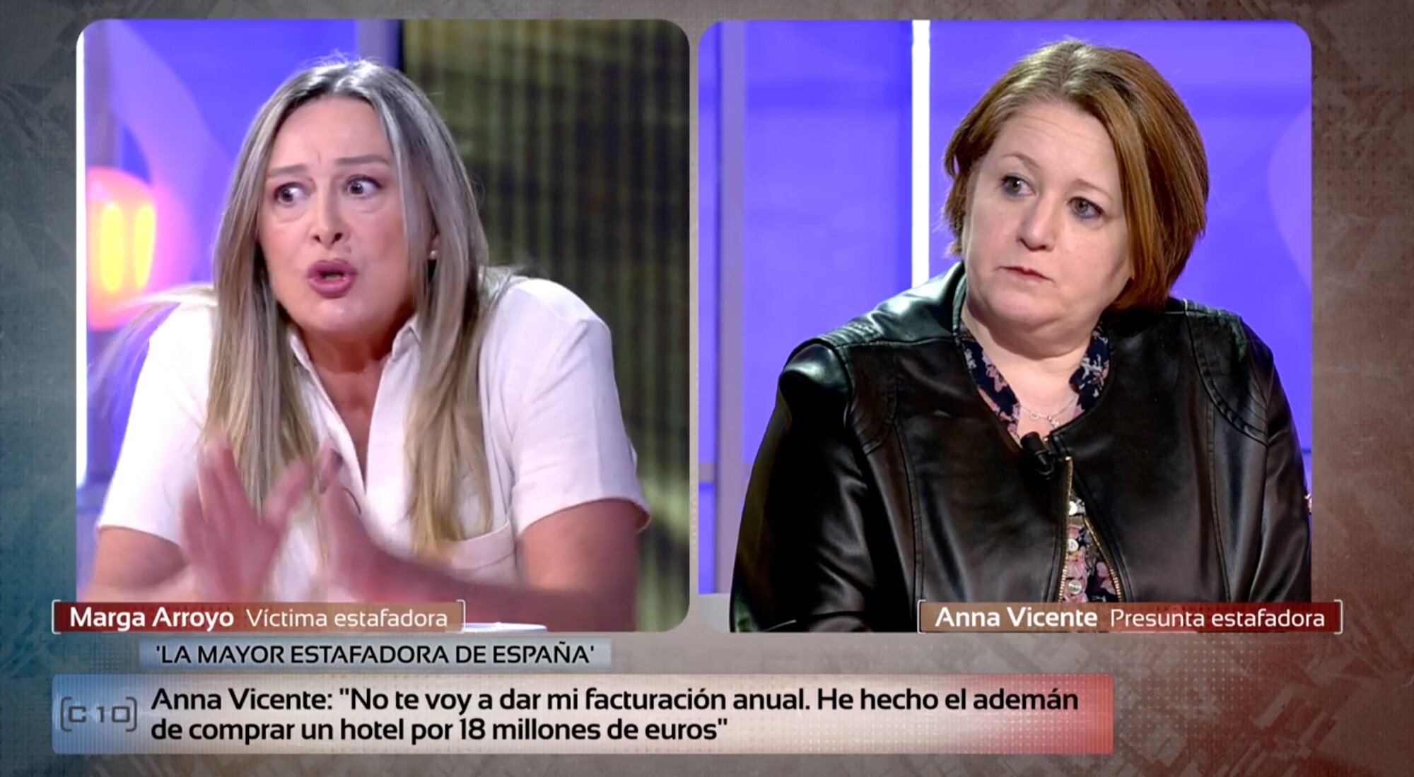 Marga, una de las posibles víctimas de Ana Vicente, en 'Código 10'