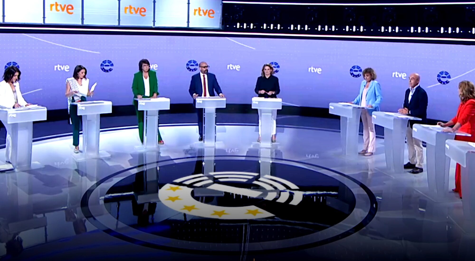 Debate de las elecciones europeas en La 1