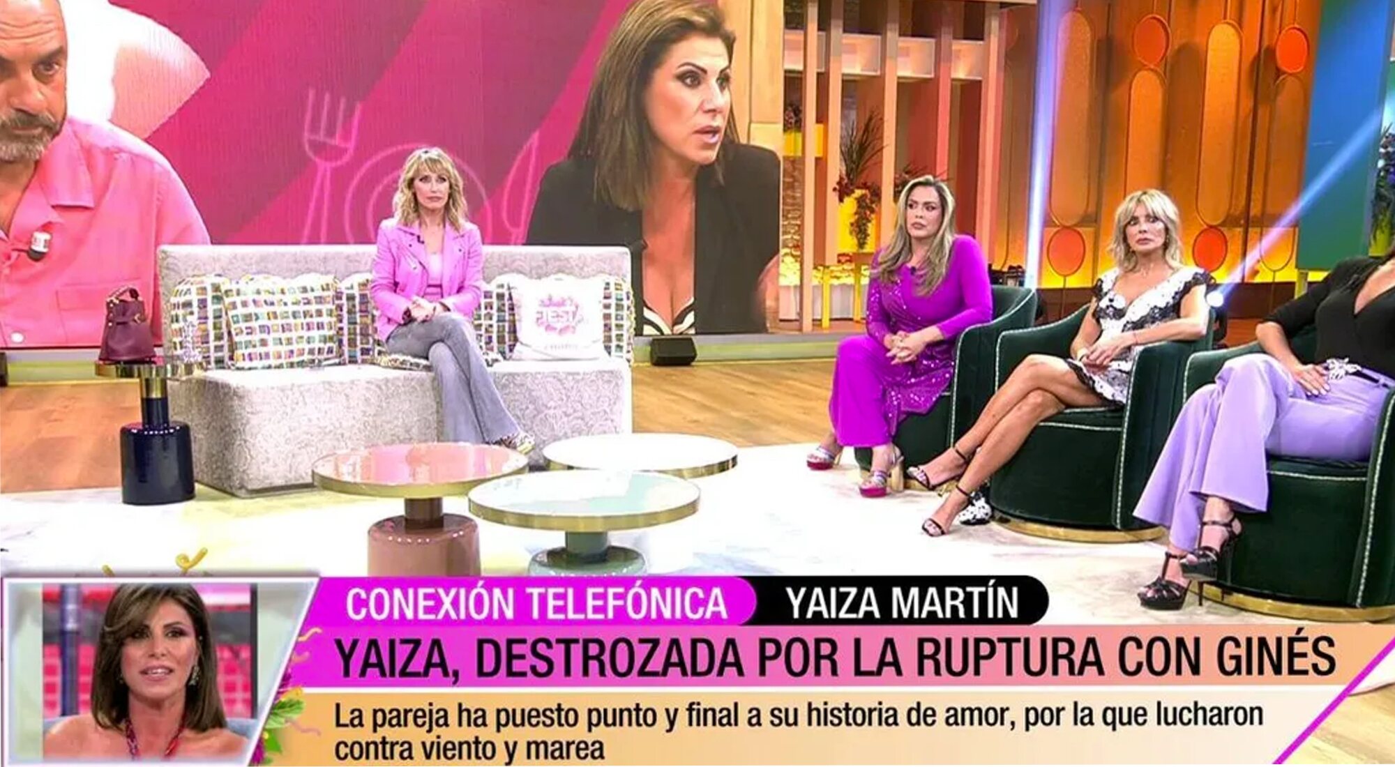 'Fiesta' llama en directo a Yaiza Martín