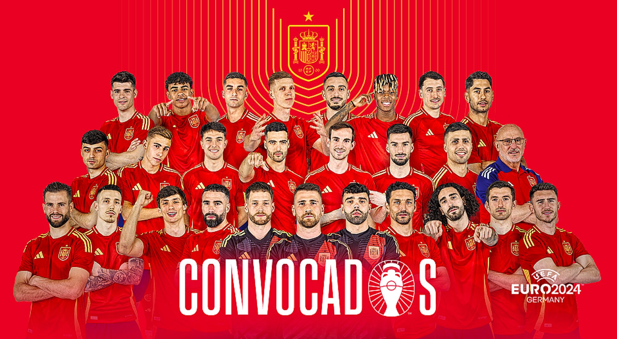 Selección Española para la 'Eurocopa 2024'